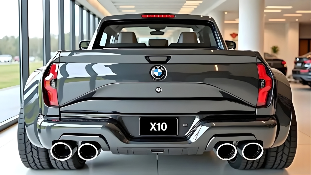 BMW X10 Pickup Truck Revealed: Bold Design, High-Tech Features, MPG and Expected Price