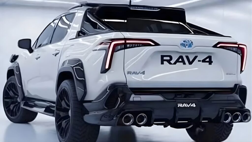 Toyota RAV4 Pickup 2025 Revealed: Rugged Hybrid Power, 34 MPG and Advanced Safety