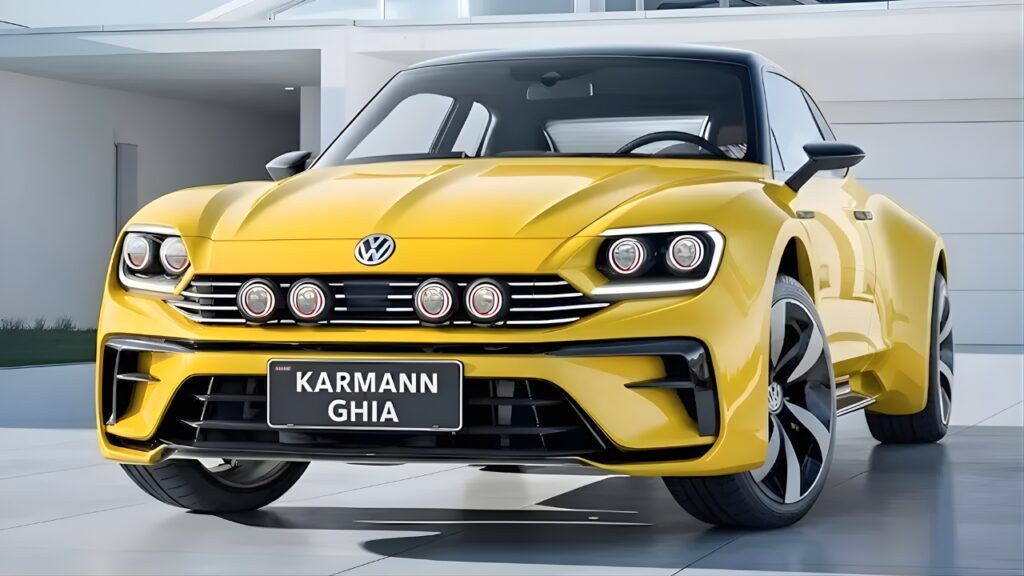 2026 Volkswagen Karmann Ghia EV Revealed: Retro Design Meets Futuristic Tech