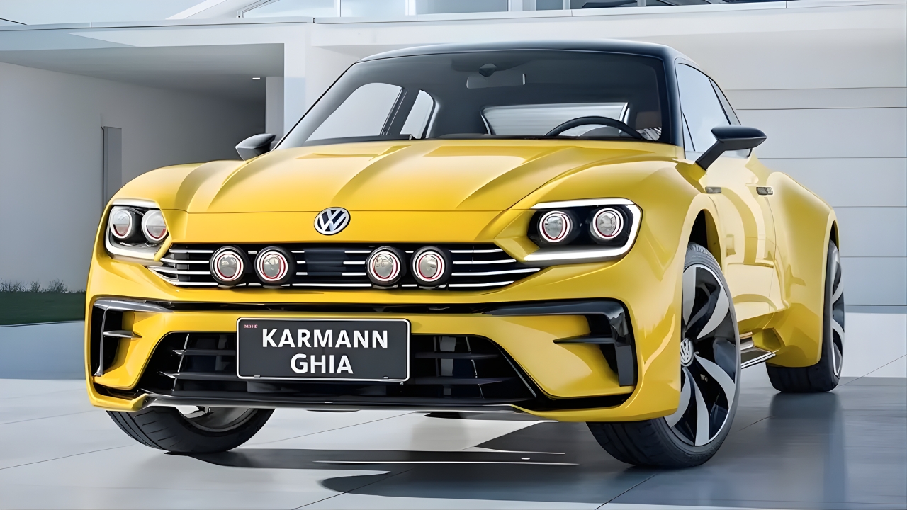 2026 Volkswagen Karmann Ghia EV Revealed: Retro Design Meets Futuristic Tech
