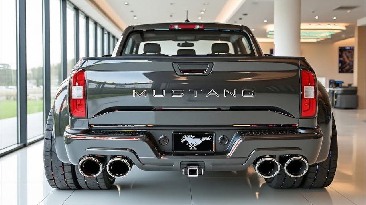 Ford Mustang Pickup 2026: Luxury Muscle Truck with Bold Design, Advanced Tech & Powerful Performance
