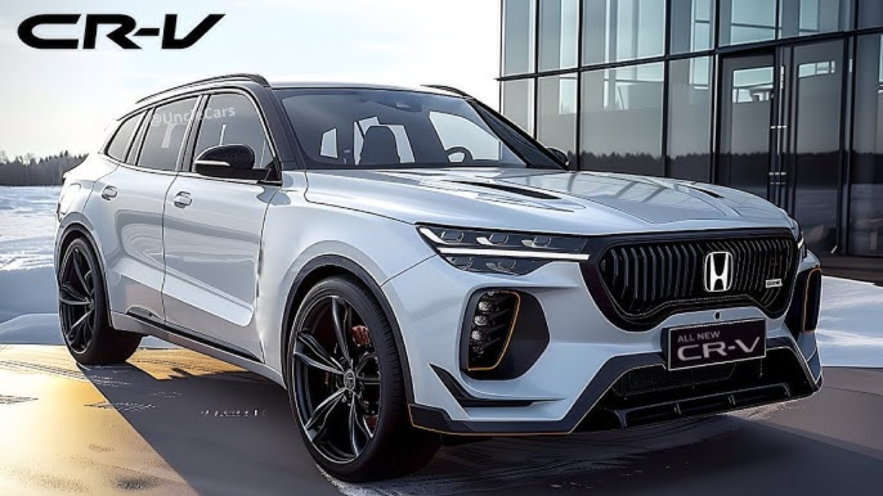 Honda CR-V 2026 Revealed: Bigger, More Powerful SUV with 55 MPG Mileage & Luxury Features