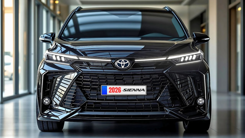 Toyota Sienna Hybrid 2026 Revealed: Powerful, Fuel-Efficient & Eco-Friendly Family Minivan