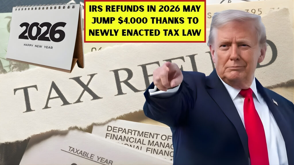IRS Refunds in 2026 May Jump $4,000 Thanks to Newly Enacted Tax Law