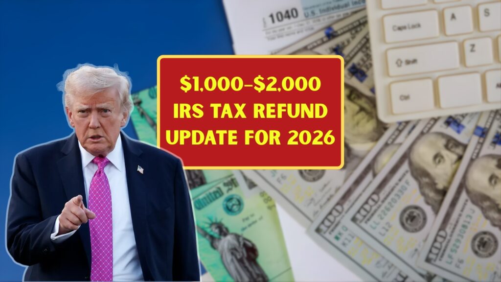 $1,000–$2,000 IRS Tax Refund Update for 2026: Qualification and Payout Dates