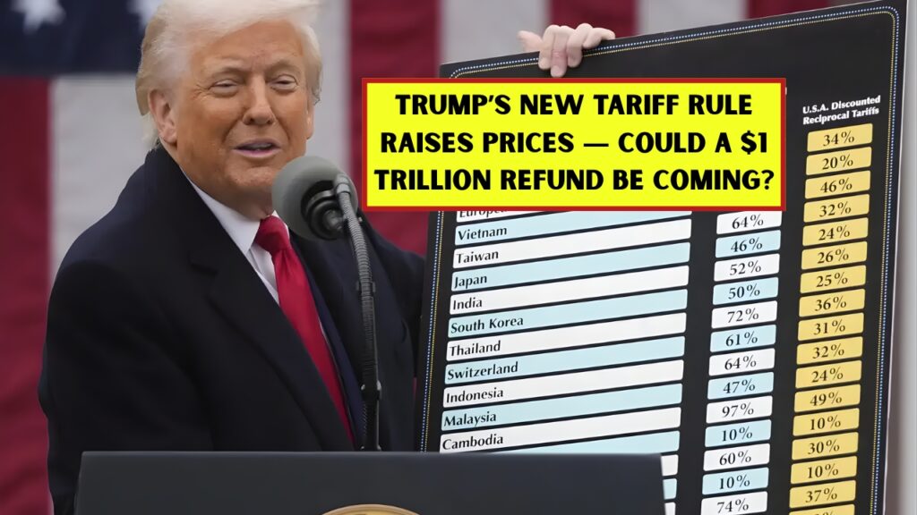 Trump’s New Tariff Rule Raises Prices — Could a $1 Trillion Refund Be Coming?